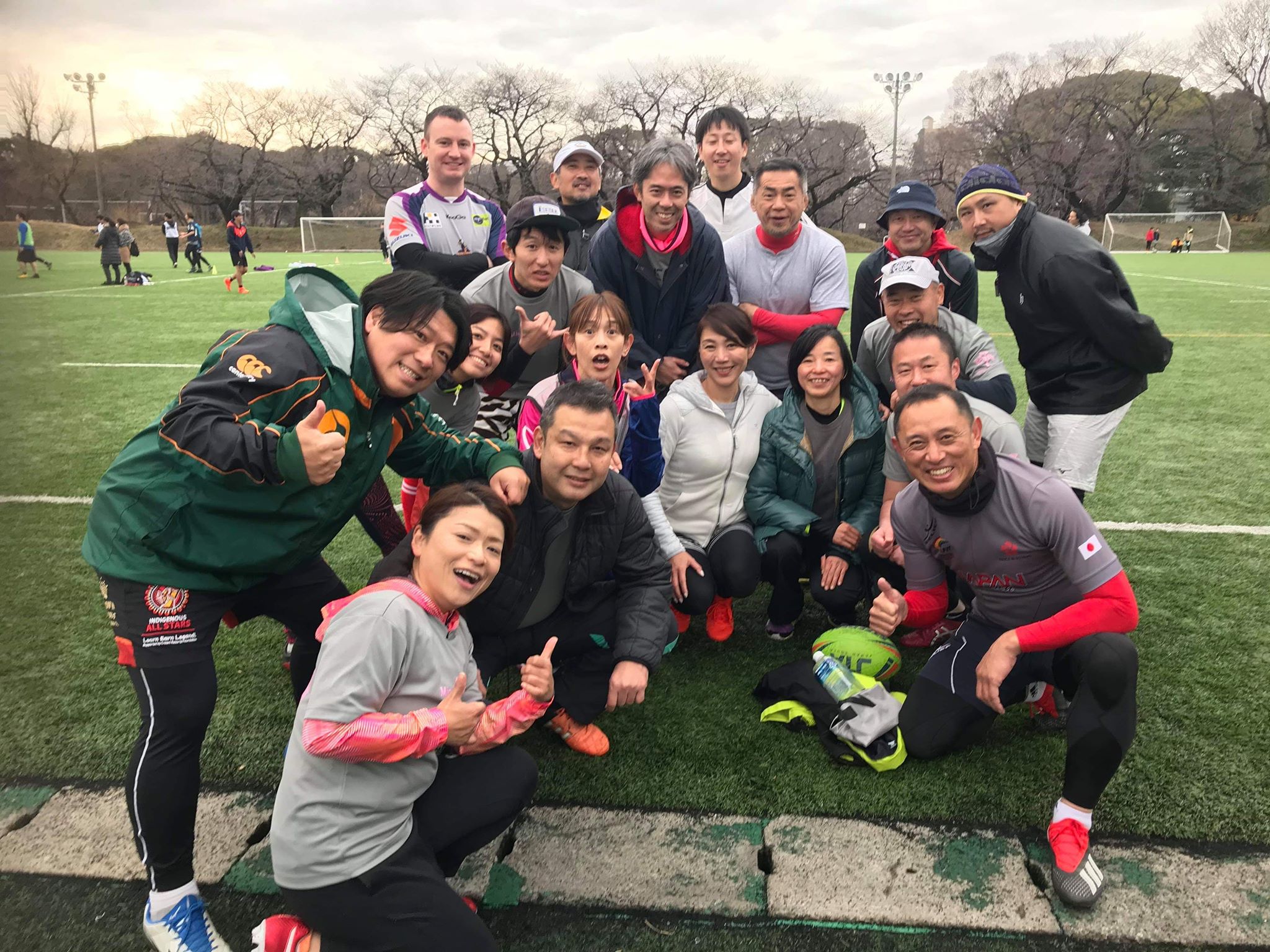 タッチラグビー　エンジョイリーグ